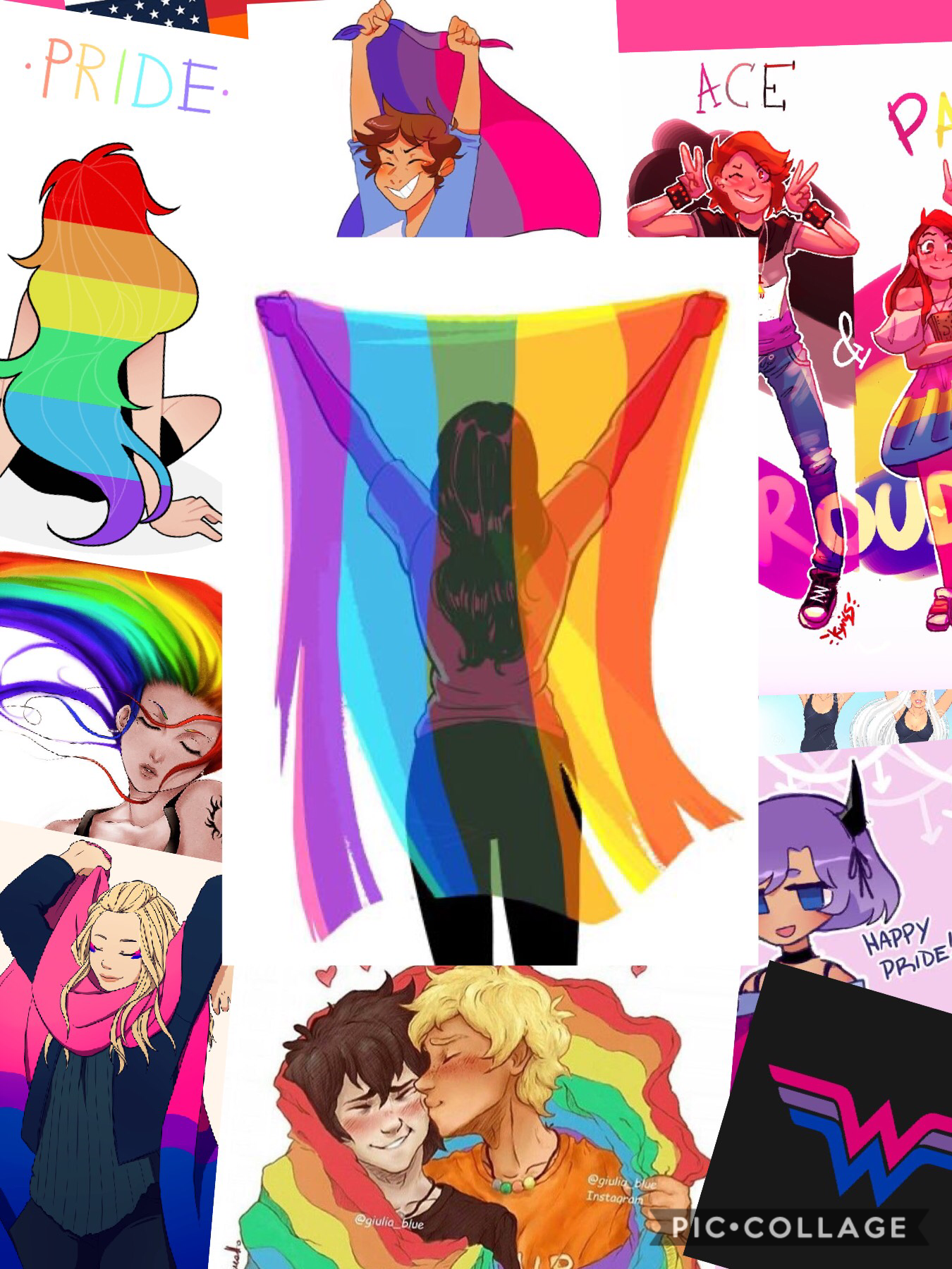 HAPPY PRIDE MONTH!! 👊🏳️‍🌈💜!!!! (3 month early but who cares? AIR? (Am I right?)) For those who didn’t see my last one.... IM BI AND STINKING PROUD AND OUT!! WHOOOOOOOOO! yay me
