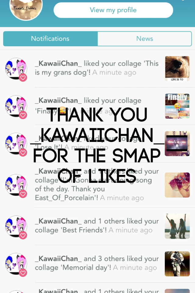 Thank you _KawaiiChan_ for the smap of likes