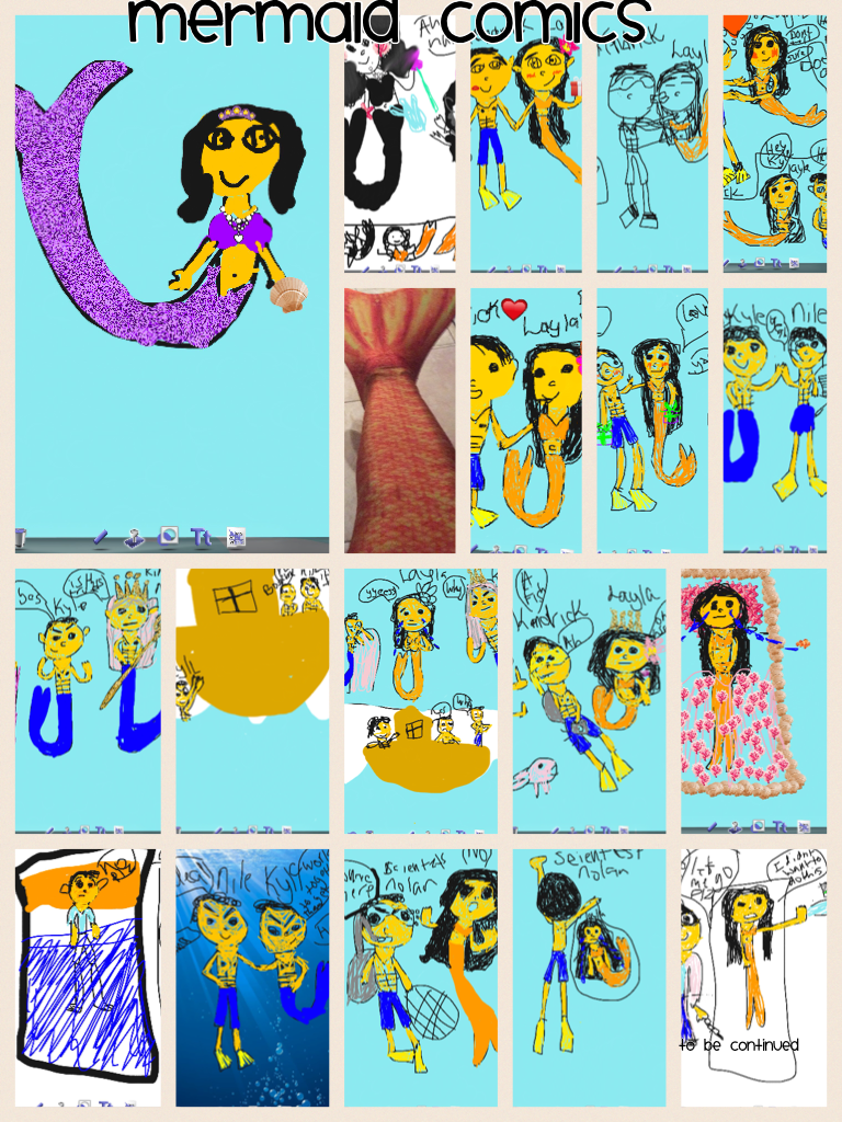 Mermaid comics