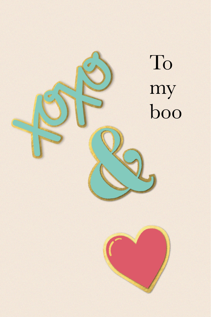 To my boo #gabe