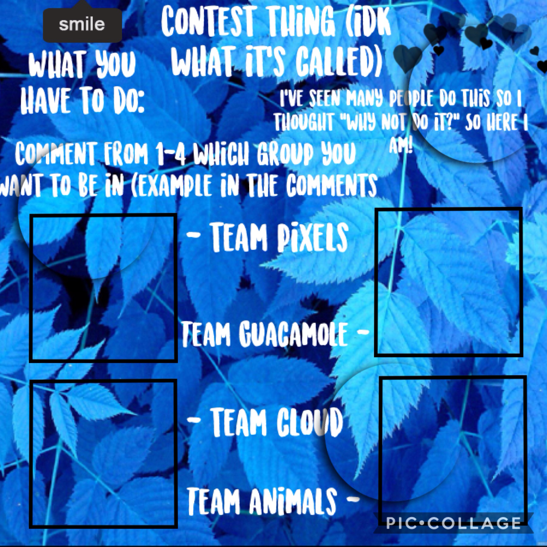 3 people in each team when all the spots are filled I'll do the first challenge! ~ Tik_Tok_Time