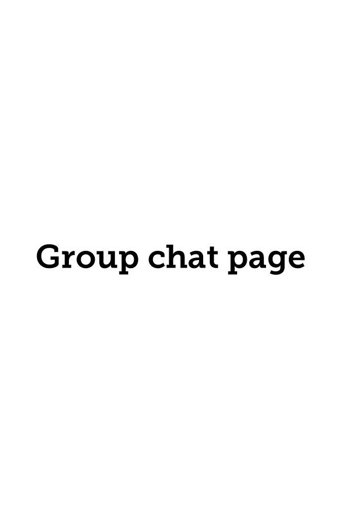 Group chat page