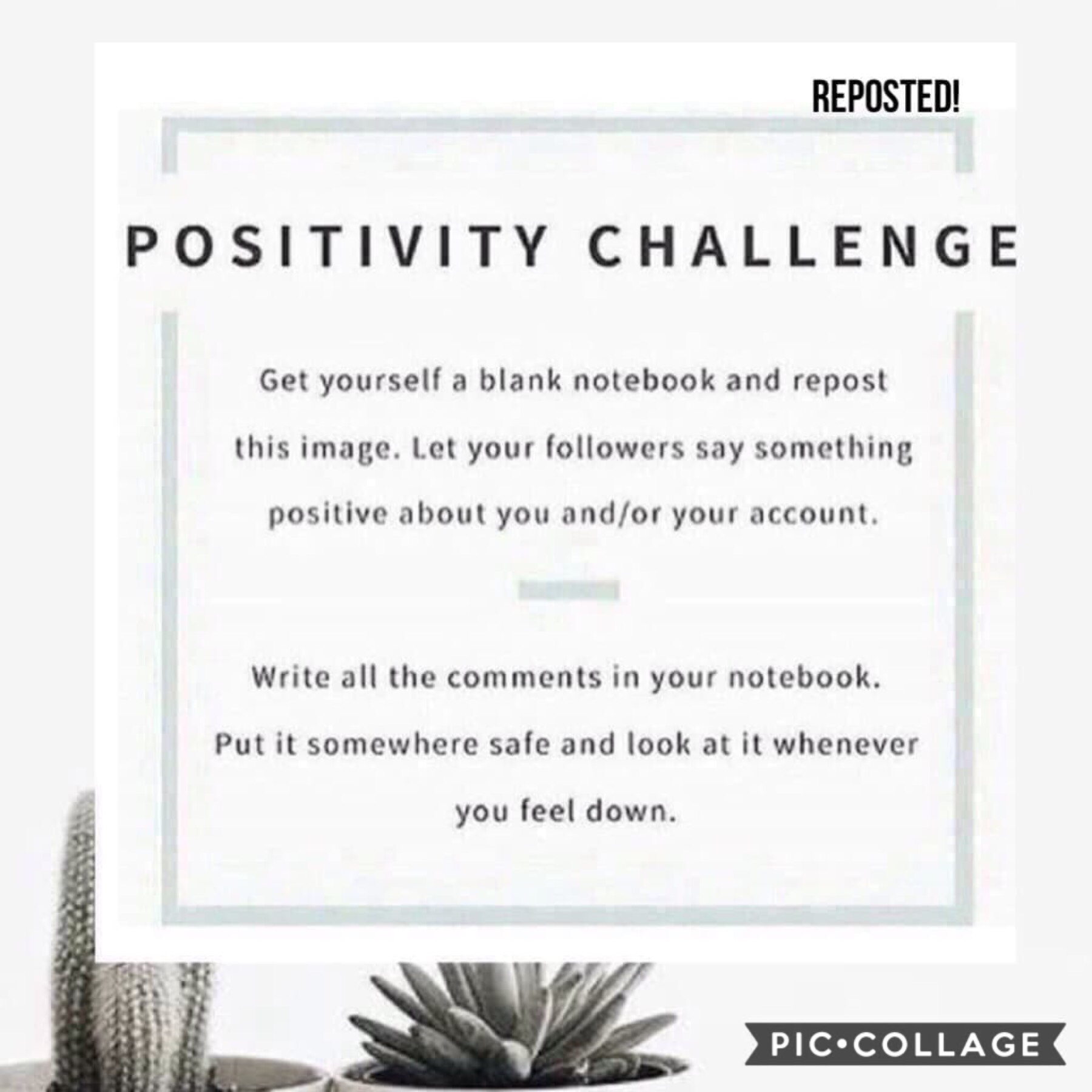 Reposted - Positivity Challenge
