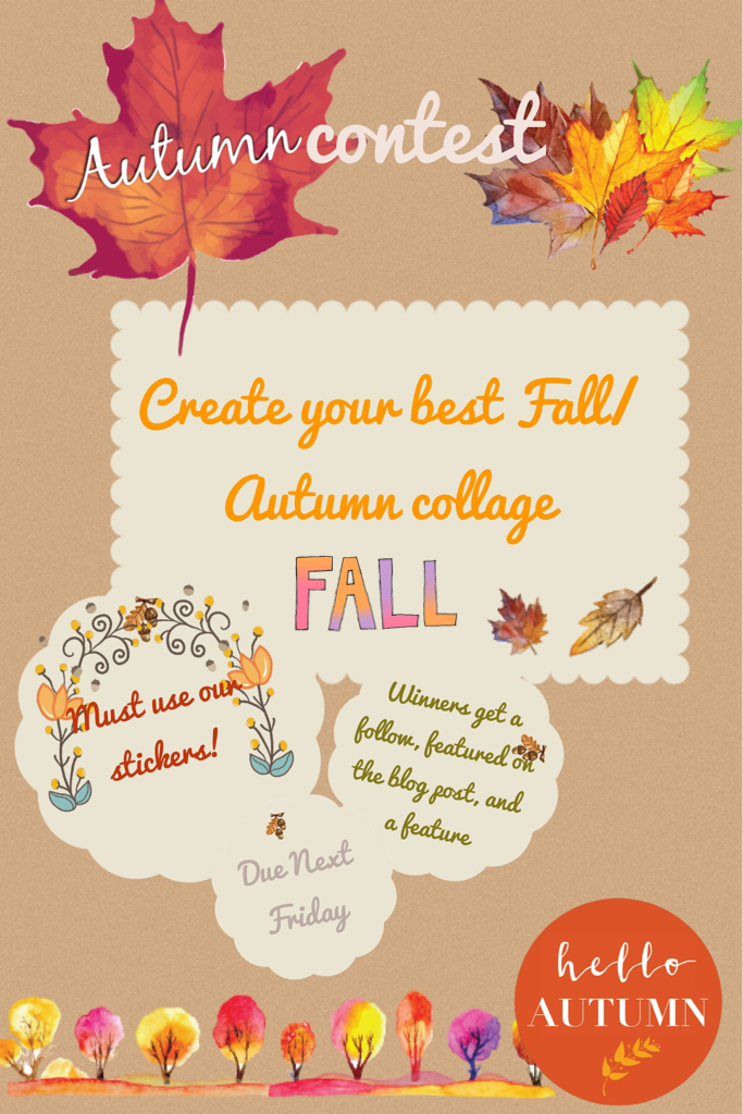 Contest: Fall/Autumn