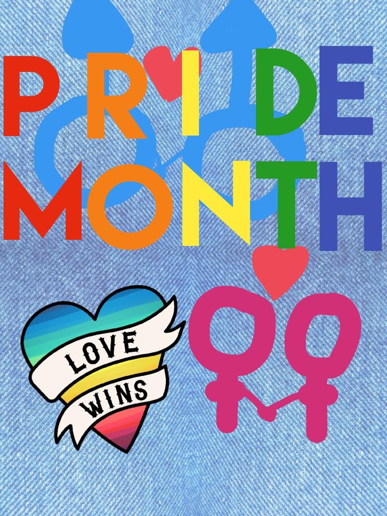 This is my entry for the Pride Month Contest by PicCollage. I hope that is is acceptable!