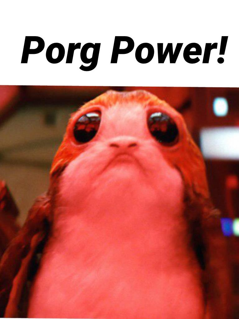 Porg Power!