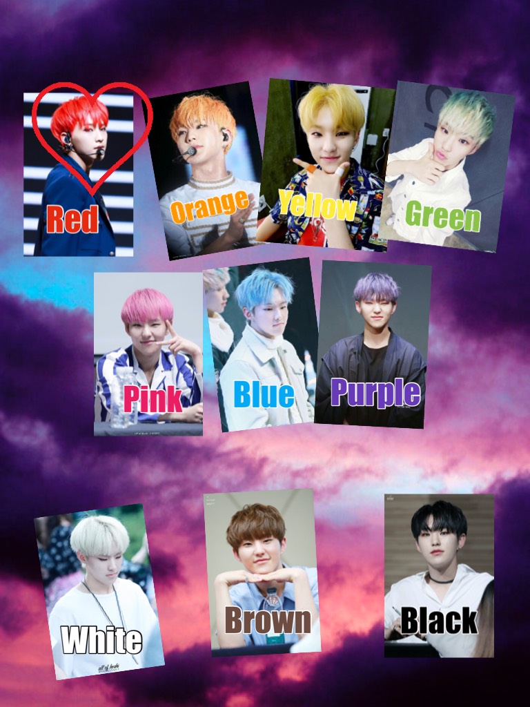 What’s your favourite hair colour in Hoshi? Comment yours 👇🏻 