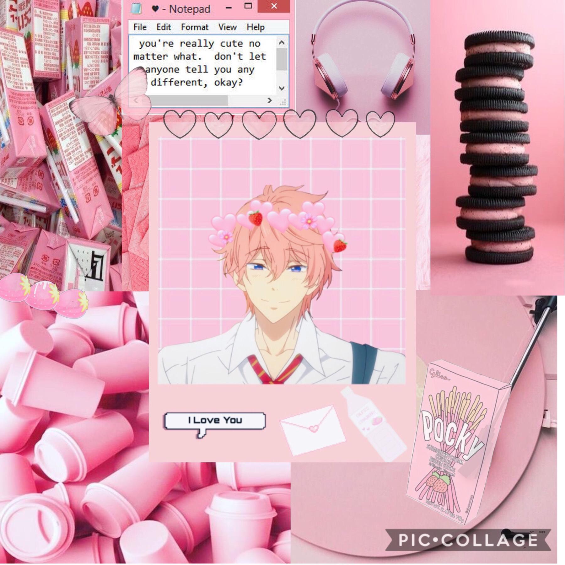 💖Think Pink💖
Yes hello, hello. I have come to PicCollage to post my edits!
I would give you an introduction, but I think that you should have to learn about me by seeing what I have to post. So in that case 
FoLlOw mE 
Lol jk jk