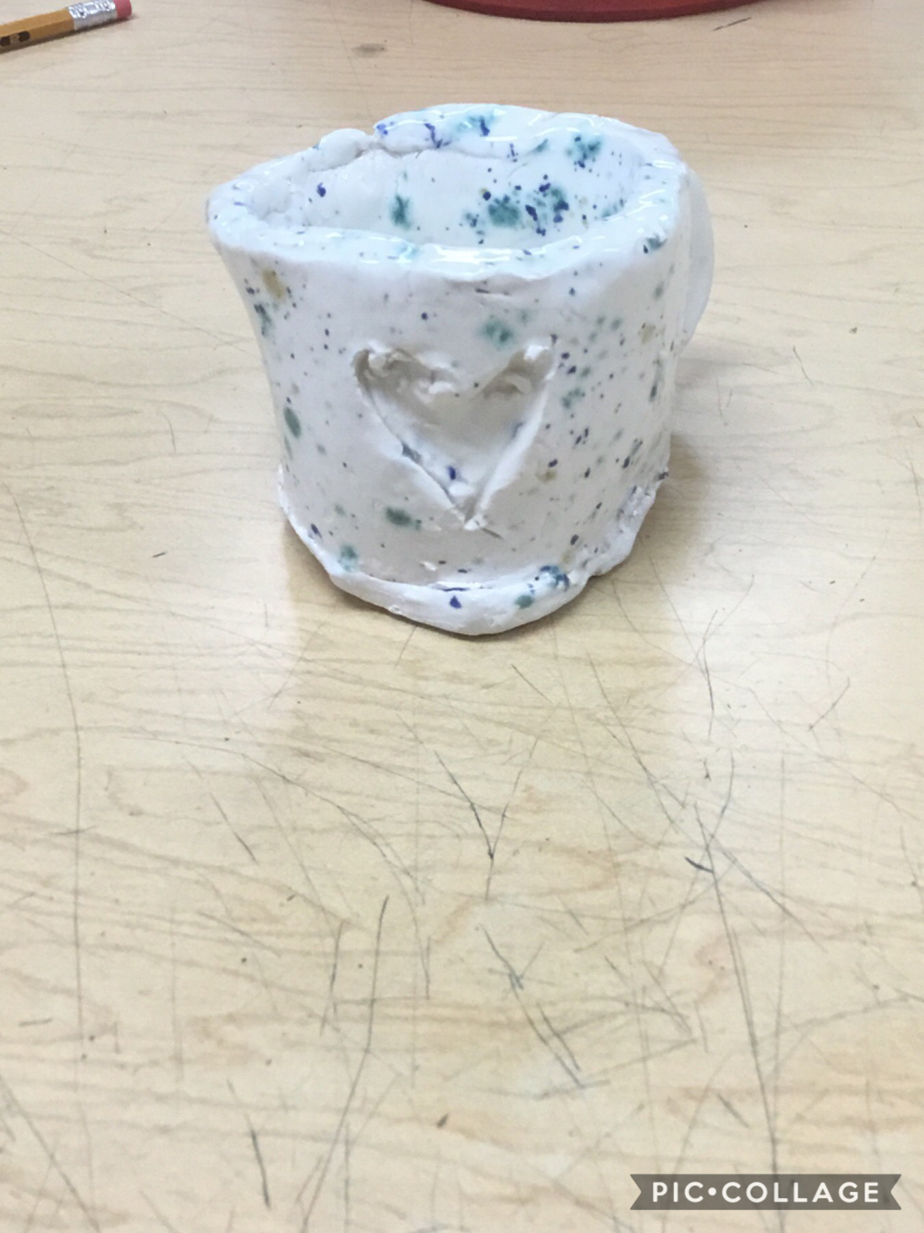My clay I made in art 