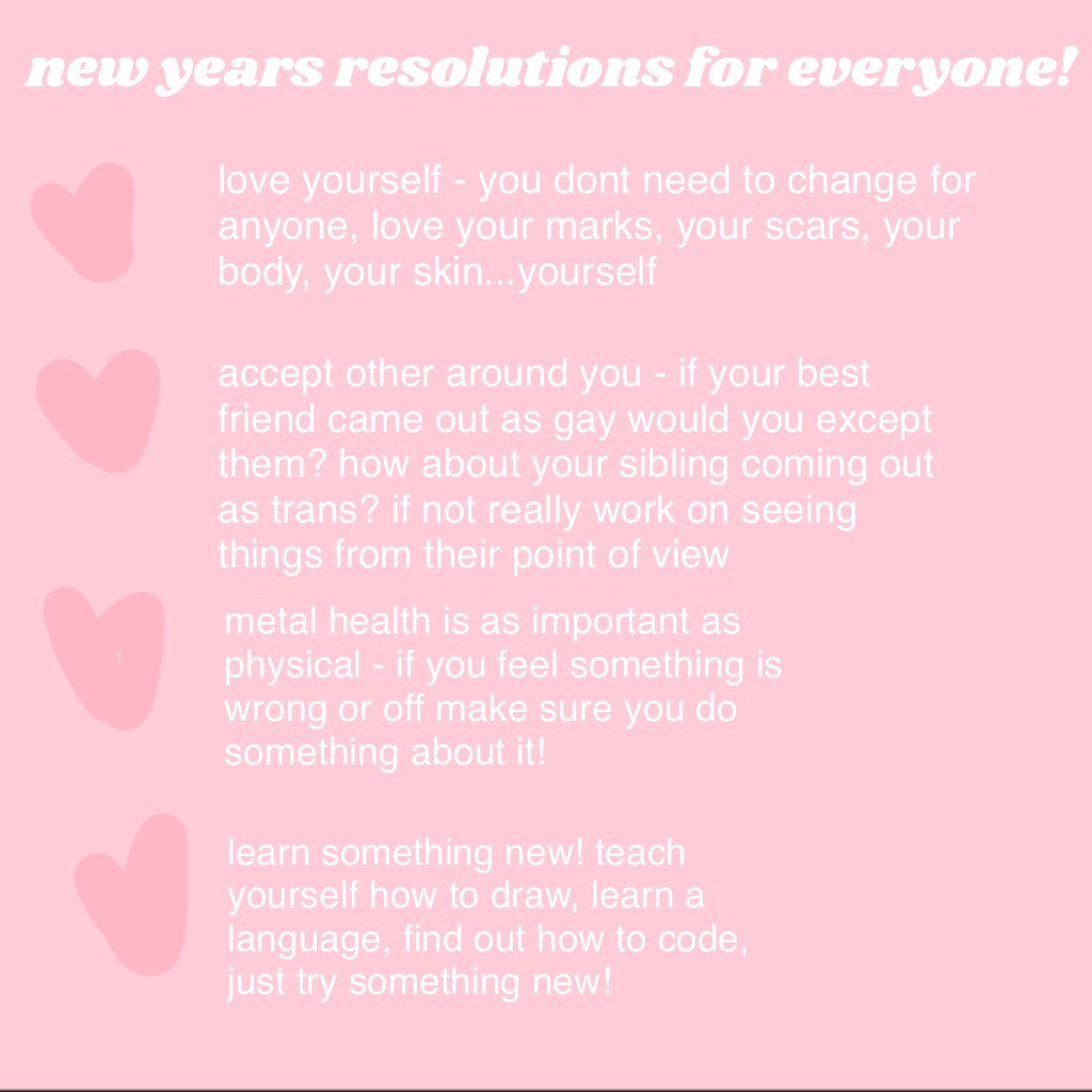 💗click💗
these are really important and i hope you guys can take some good from them ! 