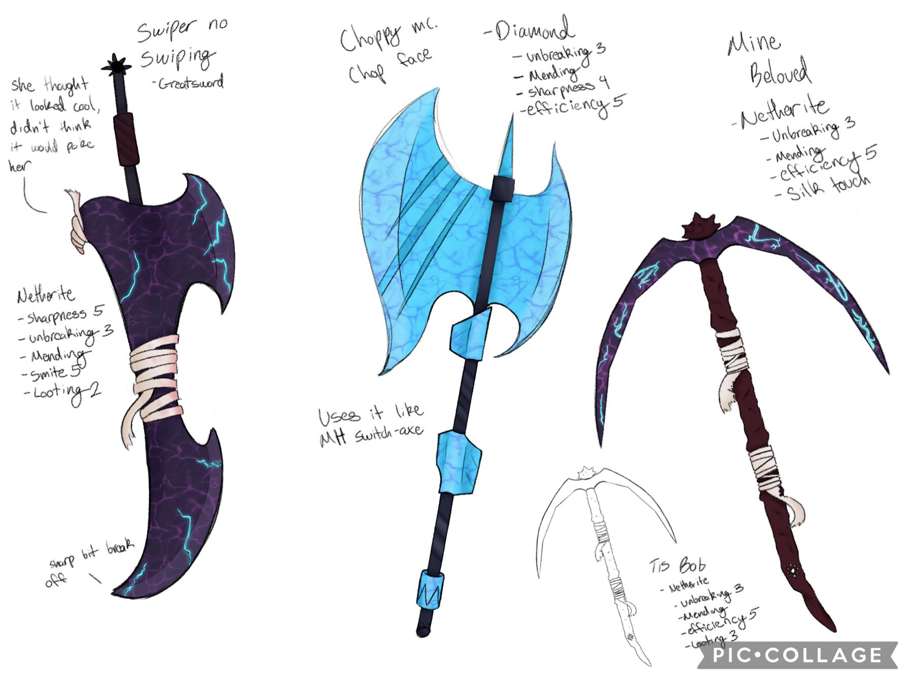 Designing sol’s weapons, will do trident and bow tomorrow 