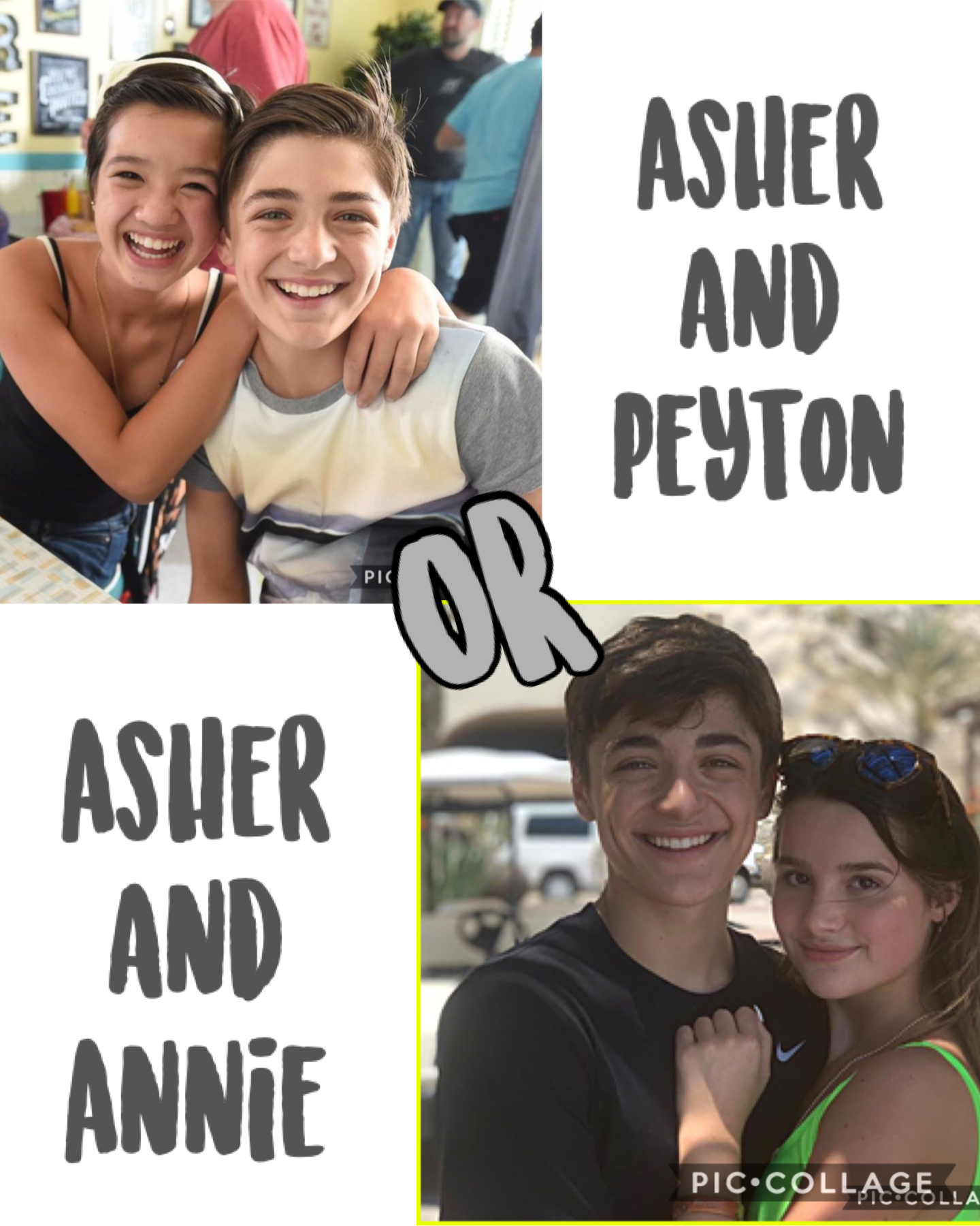ASHER AND ANNIE DUHHHHH
they win the cutest couple award by farrr🤩🤩🤩😍😍😍☺️🖤🖤🖤🖤🖤
I haven’t done a poll in so long!!! I hope y’all will comment and tell me your answer! I love seeing y’alls answers 🥰🖤