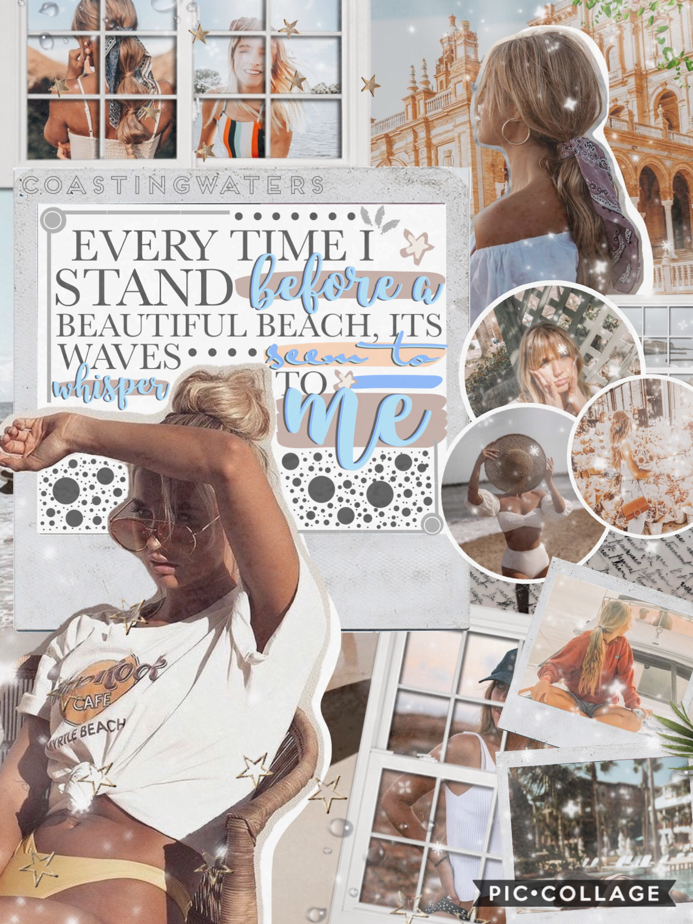 🦃26/11/20🦃
Happy Thanksgiving! It’s the day to give thanks to all the people and things we’re grateful for! I made this beach collage, inspired by meandmeonly and blossomed-! QOTD: What are you thankful for? AOTD: My 4.6k followers! I love you all so much