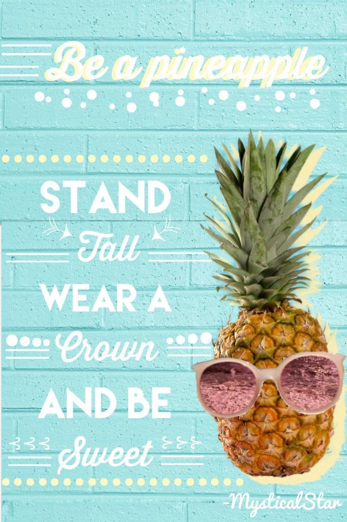 ~Tap~
✨Hello Guys i hope you are all well
🎈Let's get this to 100 likes
🔑My goal here is to get 1K followers
🎀I take requests 
🍍Remember to be the pineapple !