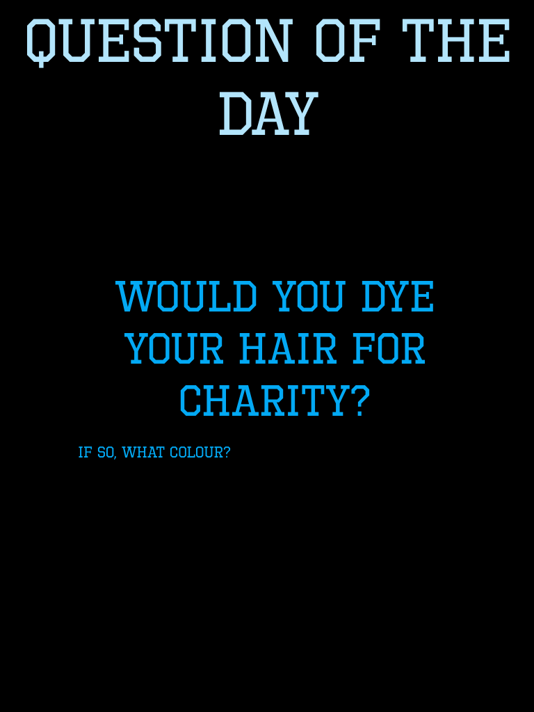 I would, but no Idea what colour 🤔 probably orange, blue or teal