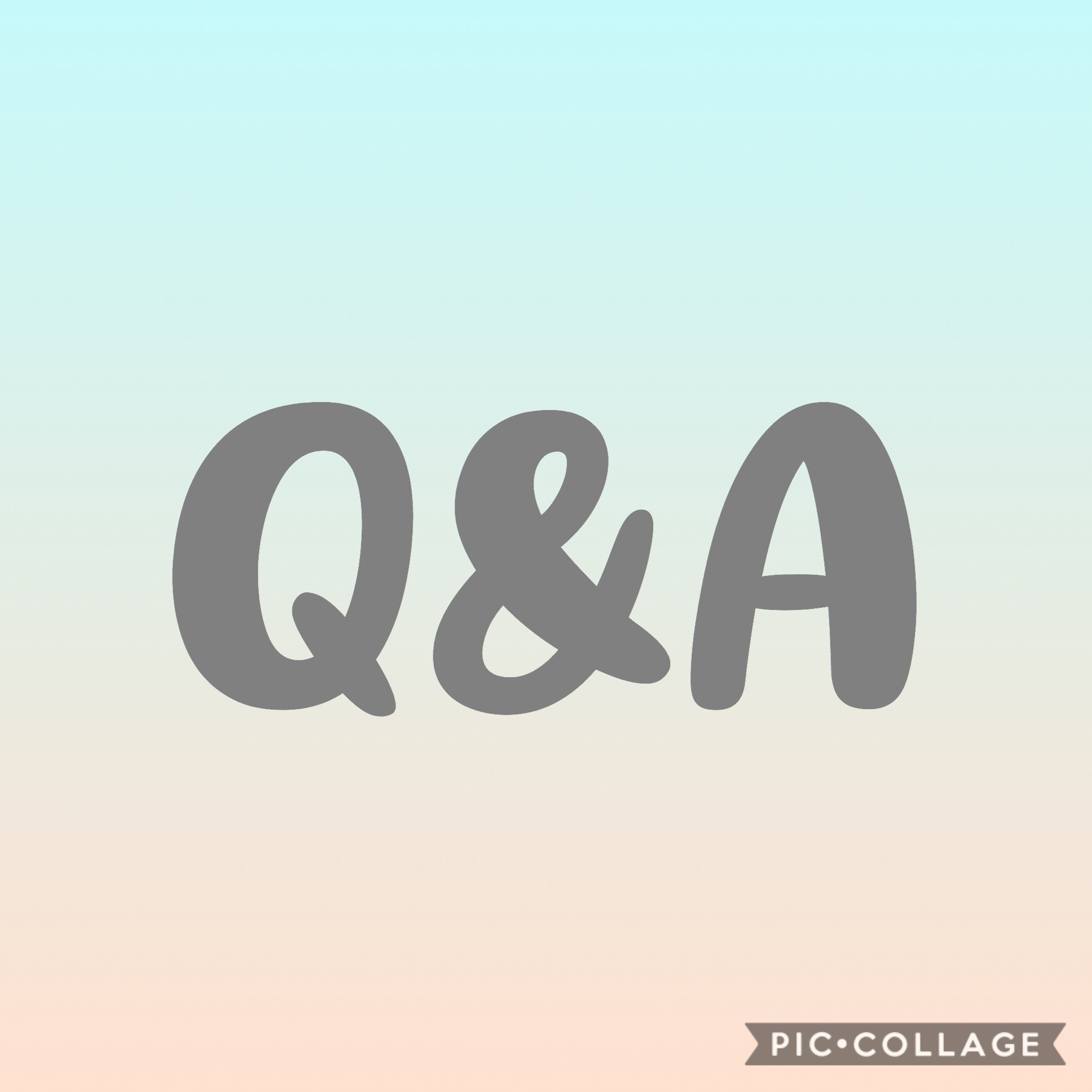Tap
Comment questions (nothing too personal) 
I’ll do answers 12th August 

5/8/18