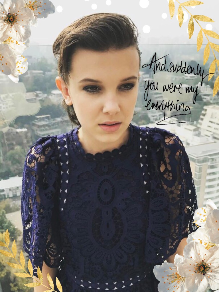 MILLIE BOBBY BROWN!😍😍 I love her so much! Comment if you watch stranger things!!