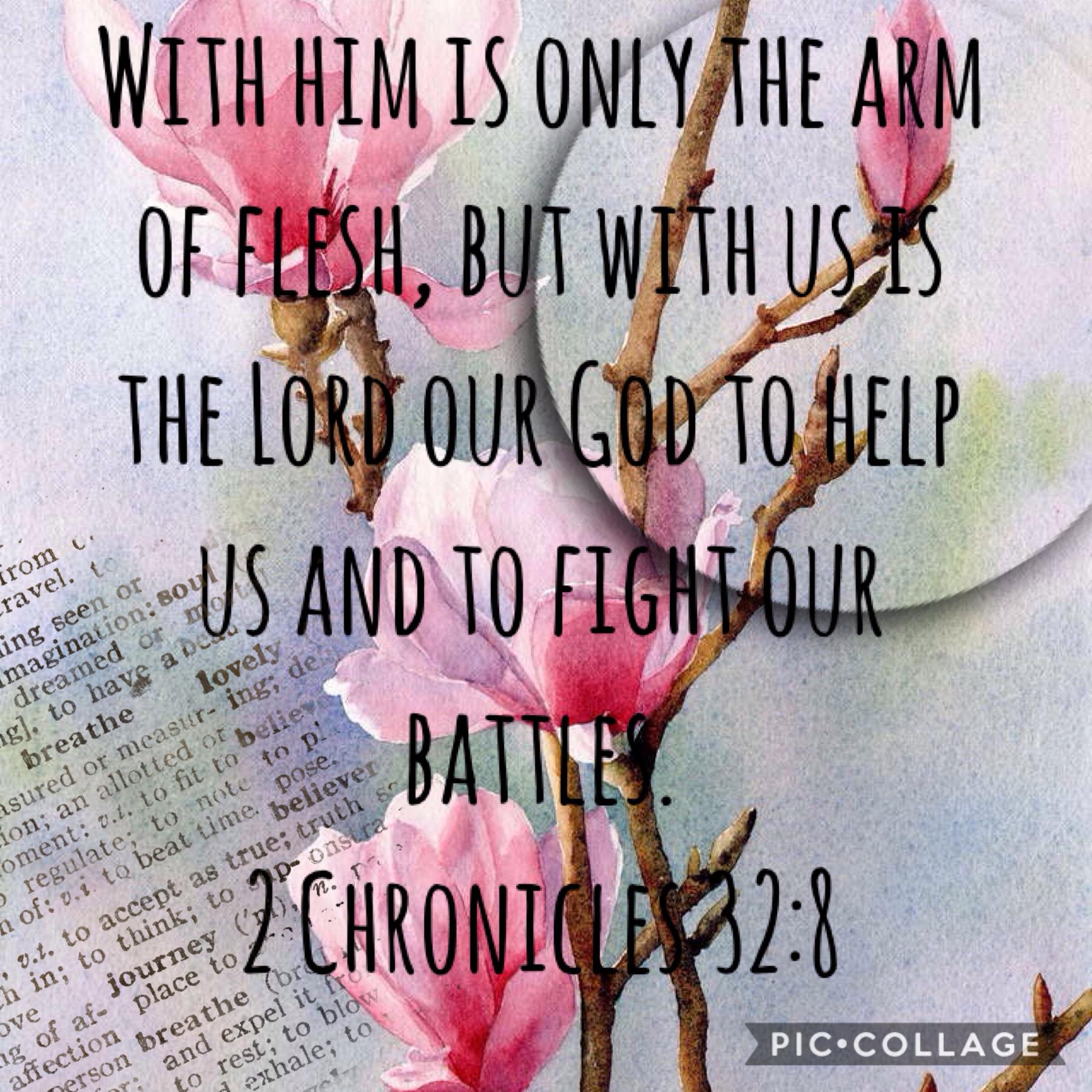 Let God fight your battles 