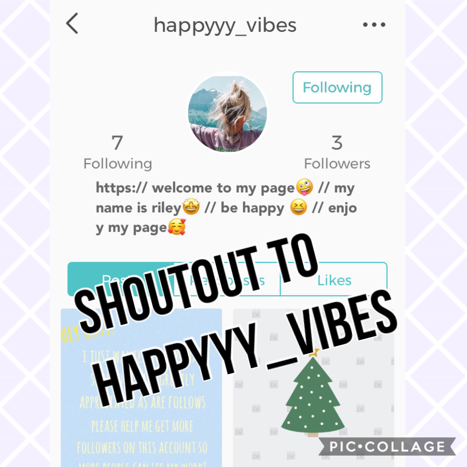 ❤️Tap❤️
This is an amazing person who just started her account and I would love to help her so please go follow her!!!!❤️❤️❤️❤️