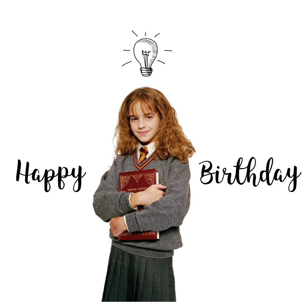 Happy late bday Hermione