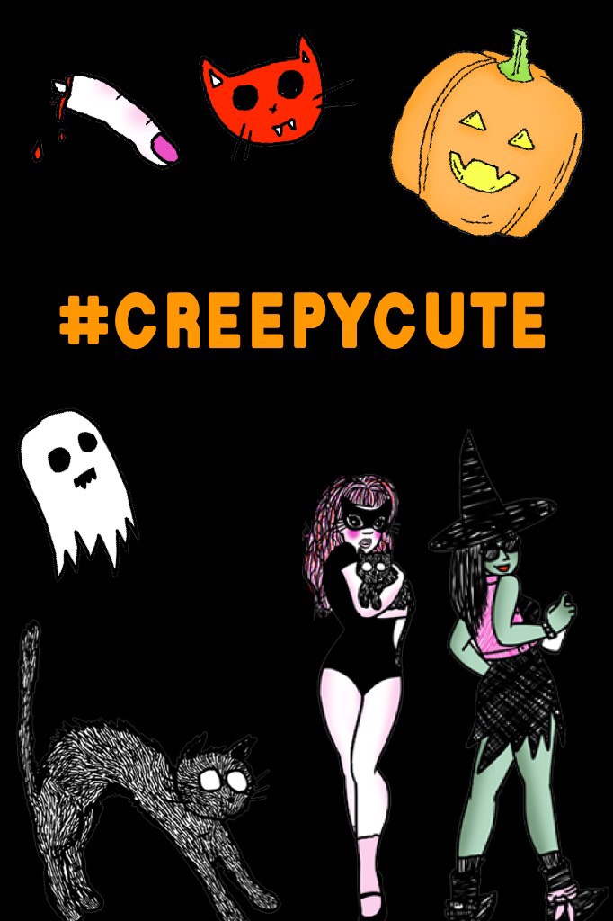 #creepycute
Can't wait for Halloween 👻 one of my fav holidays xxx
Question of the day: 
What are you being for Halloween xx