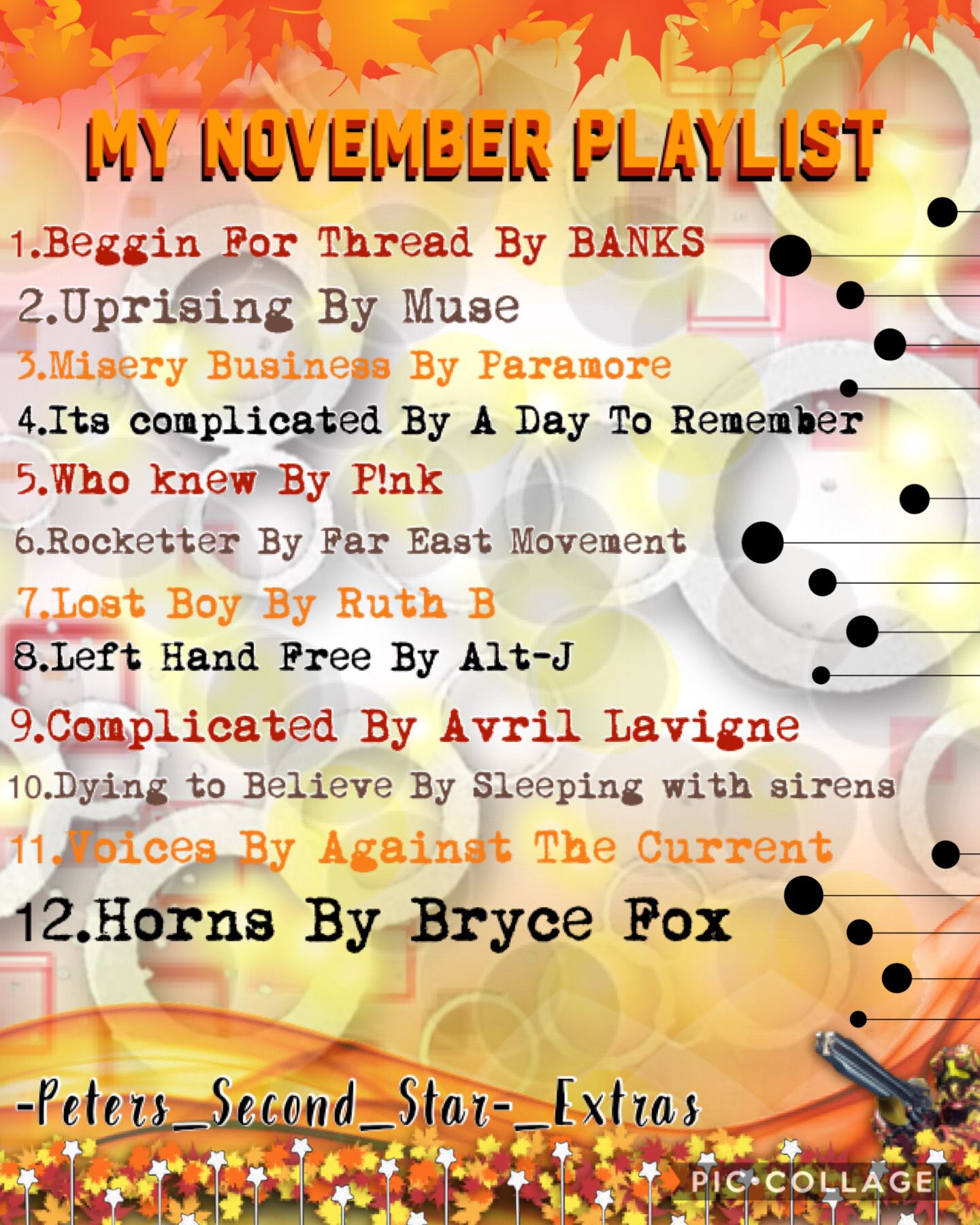 Tapp!!!

My November playlist 😁♥️❤️