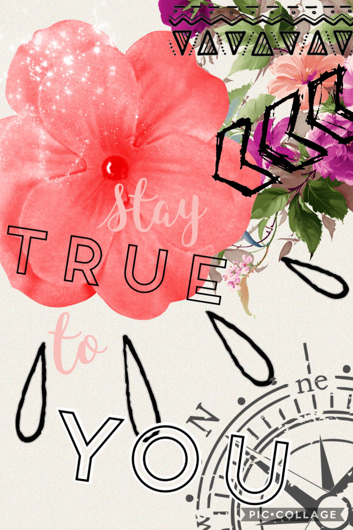 I kinda randomly got the inspiration to do this... I hope you like it!! Remember: stay true to you 