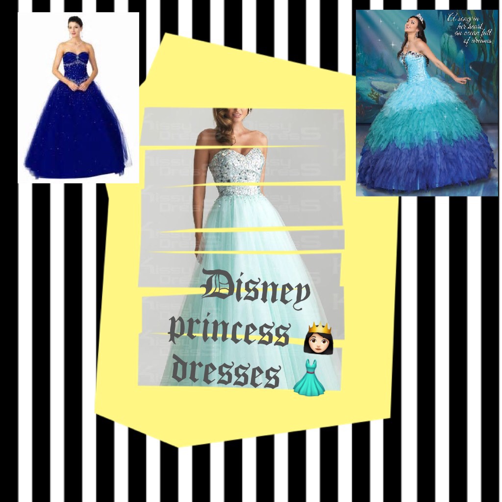 Disney princess 👸🏻 dresses 👗 