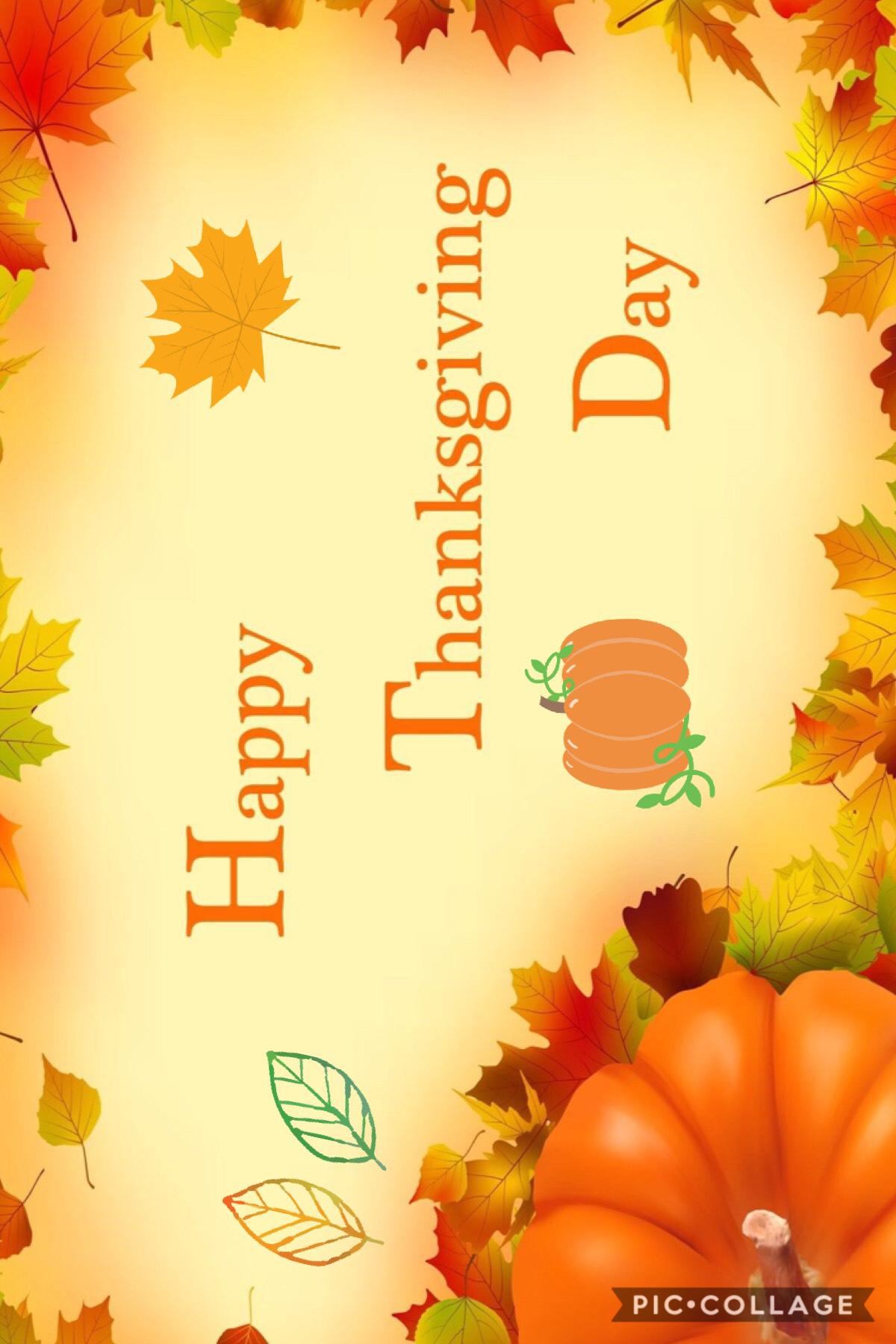 Happy thanksgiving everyone 