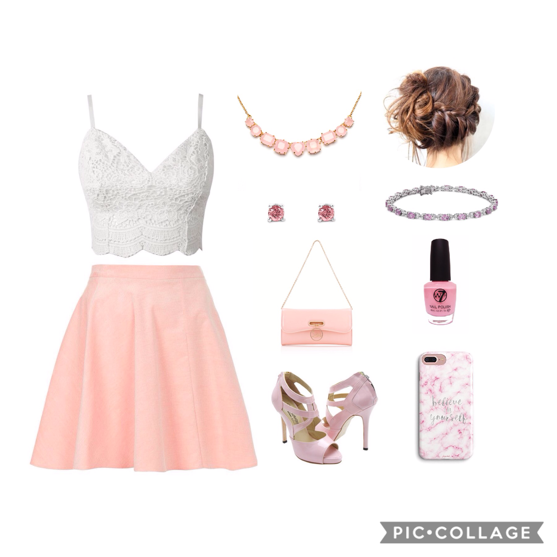 Cute baby pink outfit