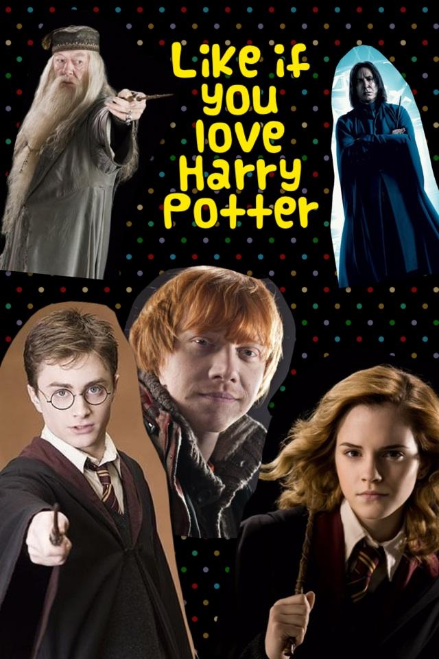 Like if you love Harry Potter⚡️⚡️⚡️⚡️⚡️⚡️