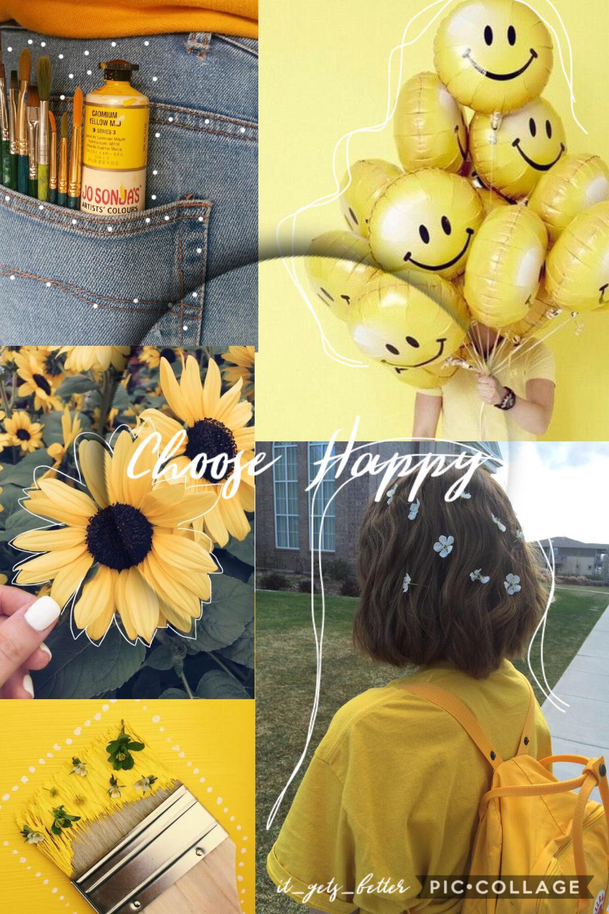                 tap—->🌻
I know that it can be hard to just “choose happy”, but try to focus on the little things in life that make you happy. Love you, have an amazing day💛