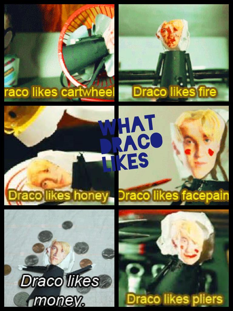 What Draco likes