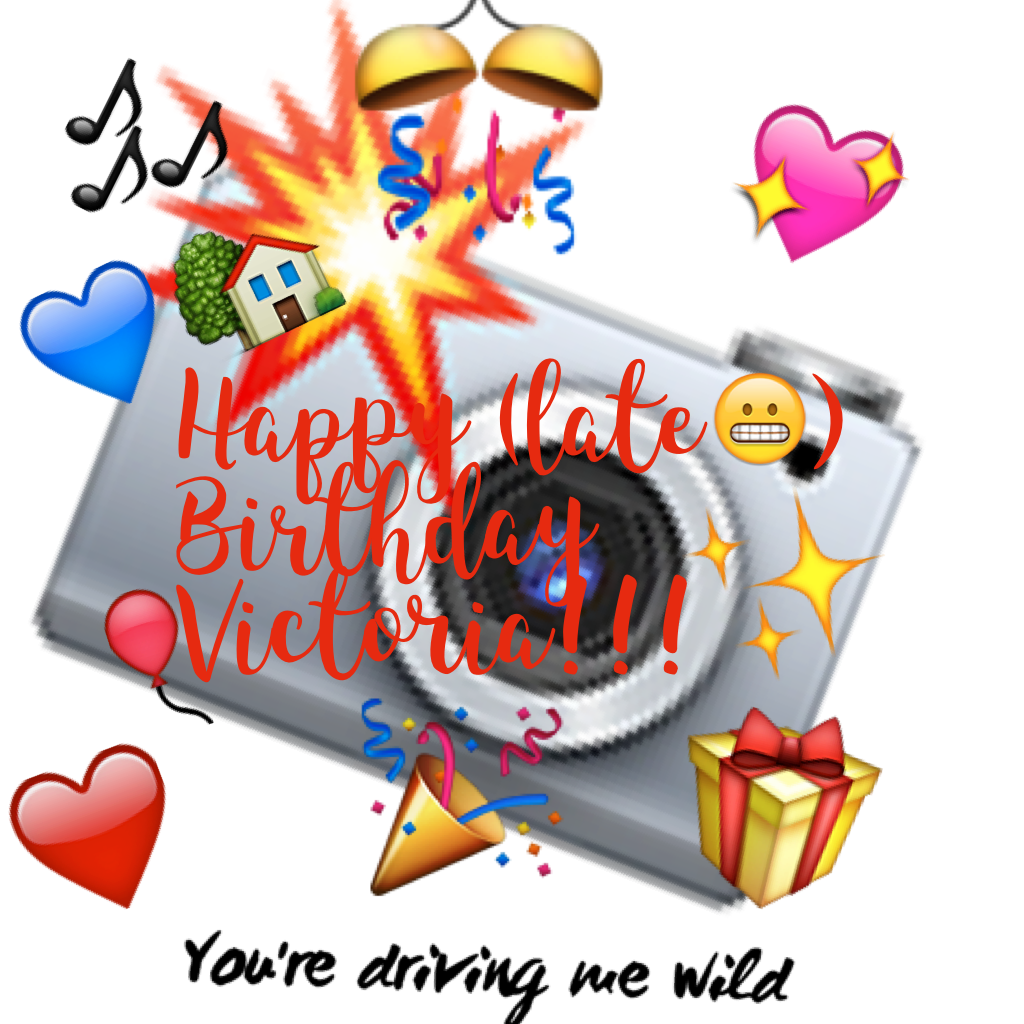 {🎊click here for Victoria!🎊}
🎶HAPPY BIRTHDAY TO YOU! HAPPY BIRTHDAY TO YOU! HAPPY BIRTHDAY DEAR MY MOST AMAZINGLY WONDERFUL INTERNET FRIEND VICTORIA!! HAPPY BIRTHDAY TO YOU🎶