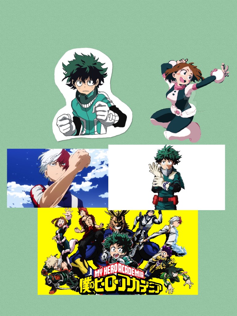 My hero academia is so awesome!