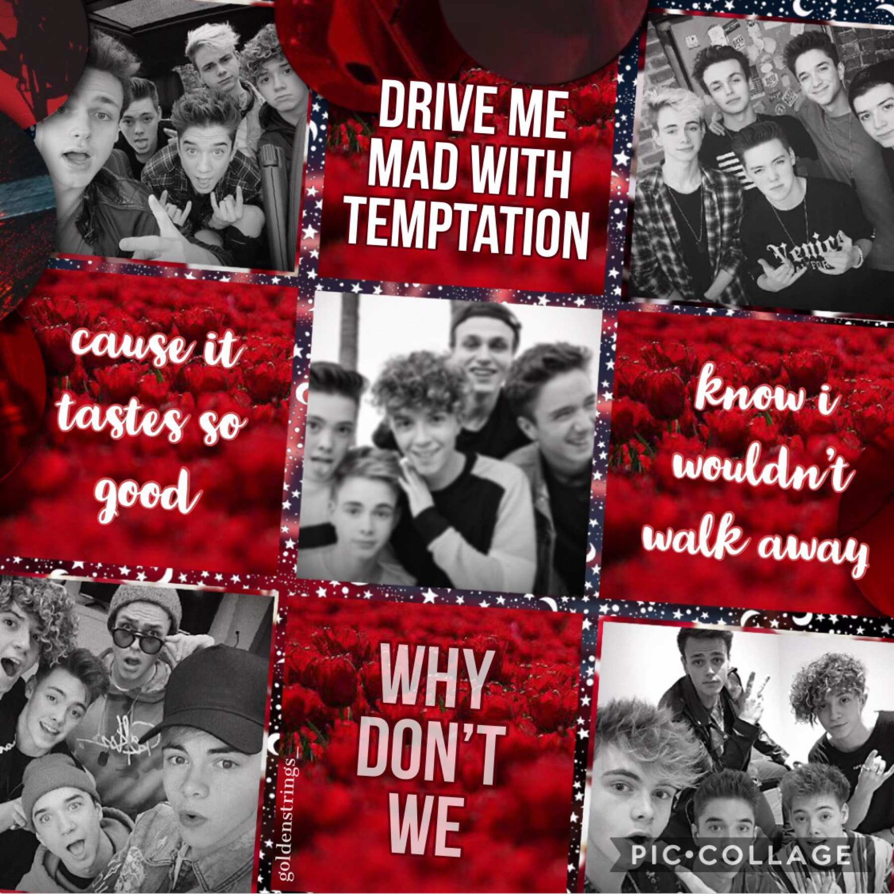 Red Why Don’t We Edit! ❤️