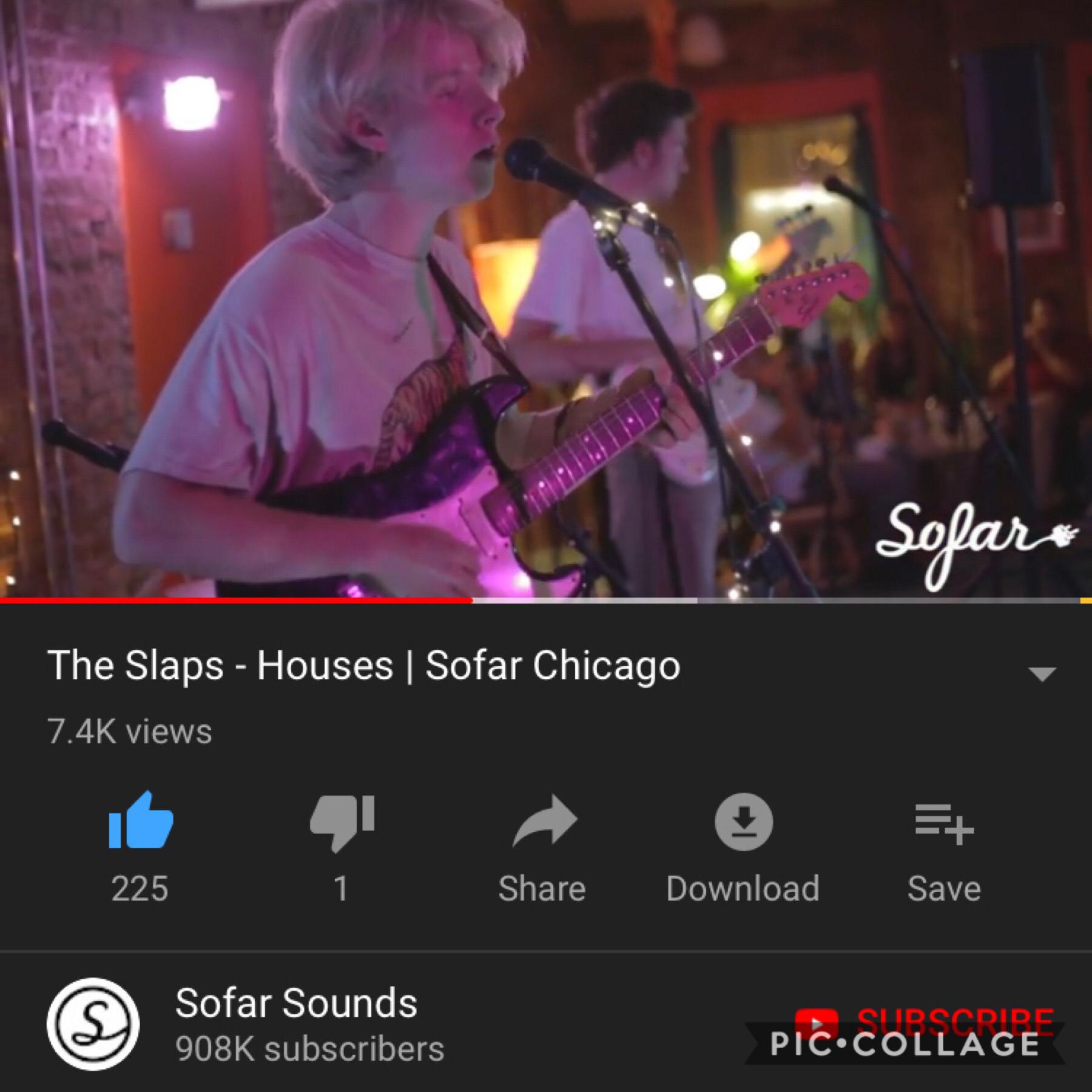the slaps were one of the opening  bands for lunar vacation and im rly sad that the lead singer's microphone wasn't very loud at the show bc after watching this video, his voice has me mesmerized the :(