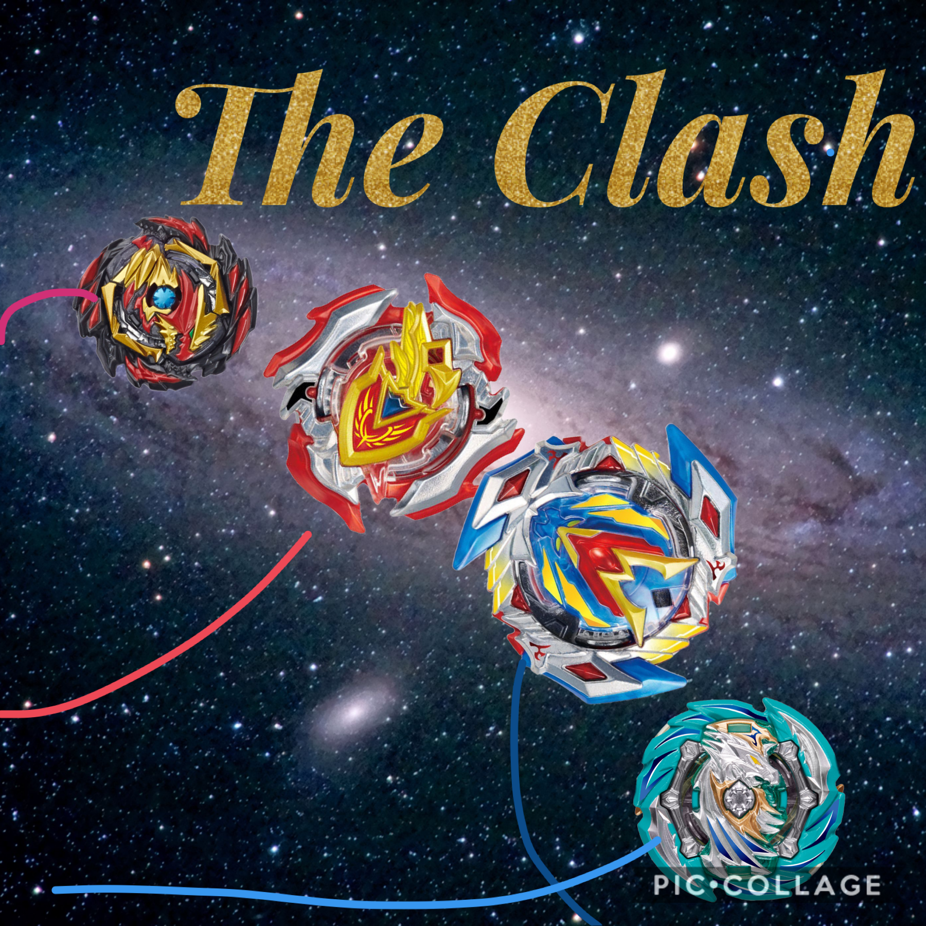 The Clash of the Beyblade Universe.