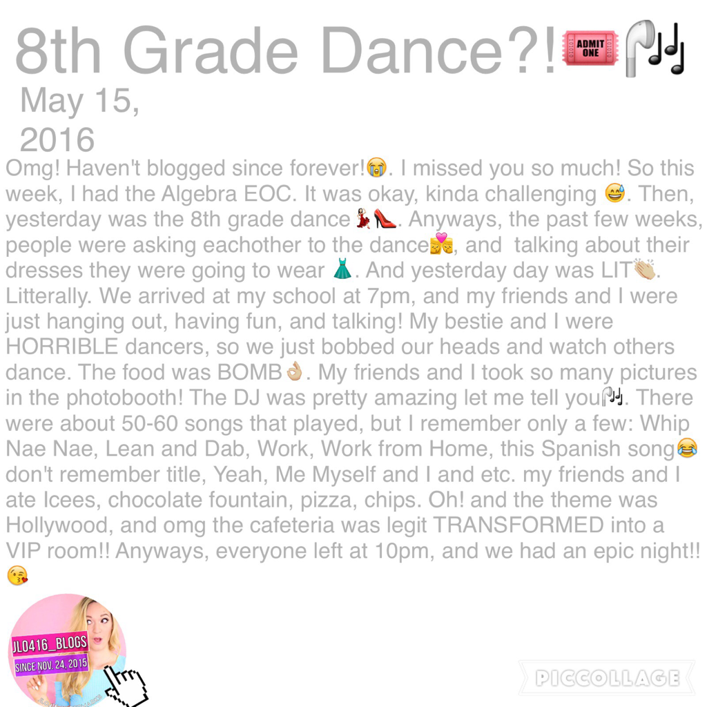 8th Grade Dance?!🎟🎧! Yeasssss