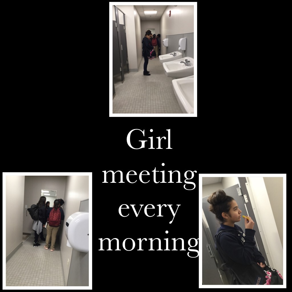 Girl meeting every morning 