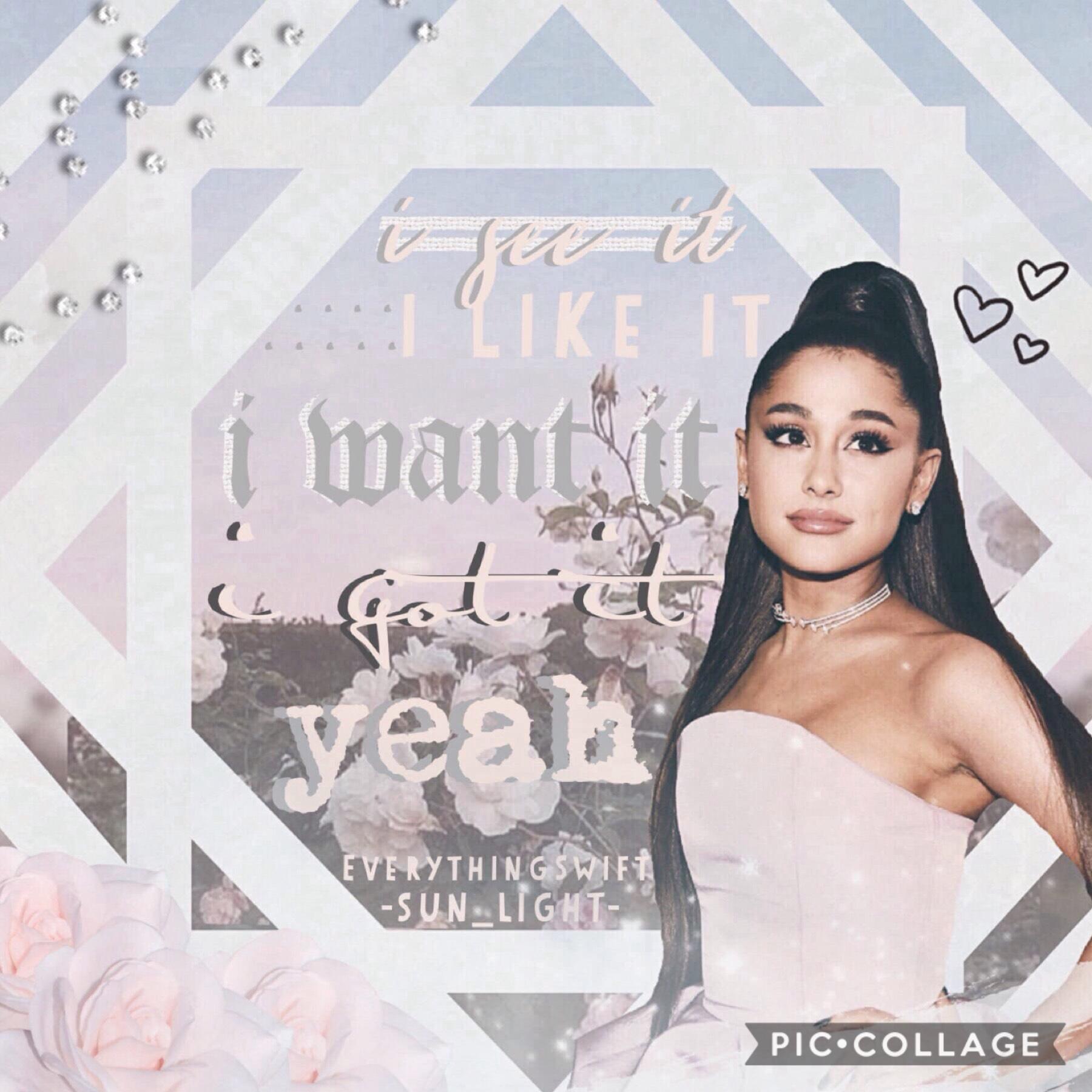 🌿an amazing collab with the truly talented @EverythingSwift!🌿she is super talented and check her out acc out!!🌈💕
I am literally listening to the whole sweetener album 24/7 and ari’s new song is amazing!! wow...such a fangirl😂💖
new post coming soon!...be r