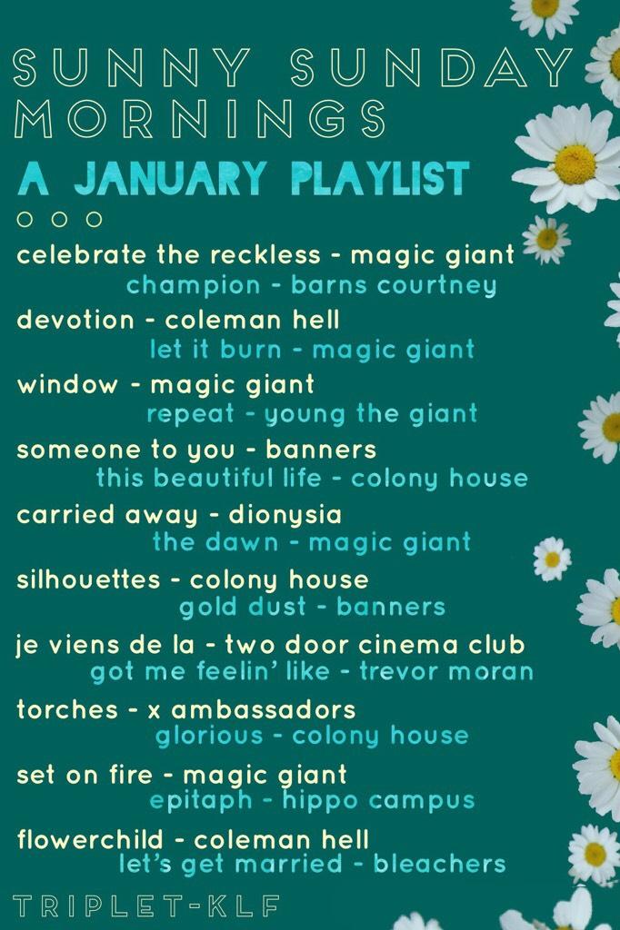 How many do you know? 🌻 Spotify playlist in my link. ✨

I think I’m going to be able to go to a Magic Giant concert next month and I’m so excited! I’ve never loved a band as much as I love Magic Giant! 😱