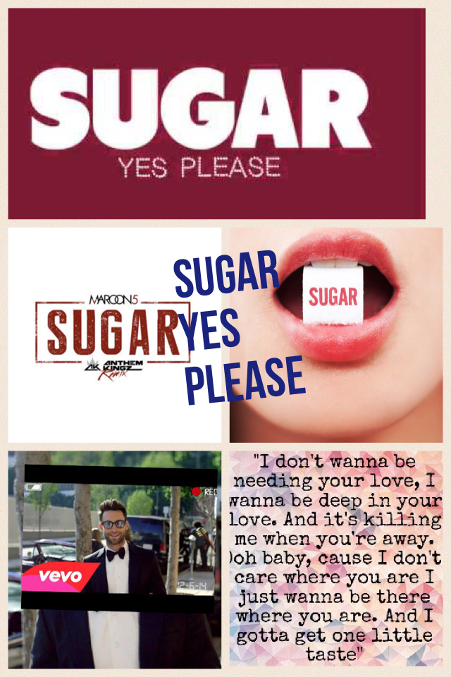 Sugar 

This song rocks!
