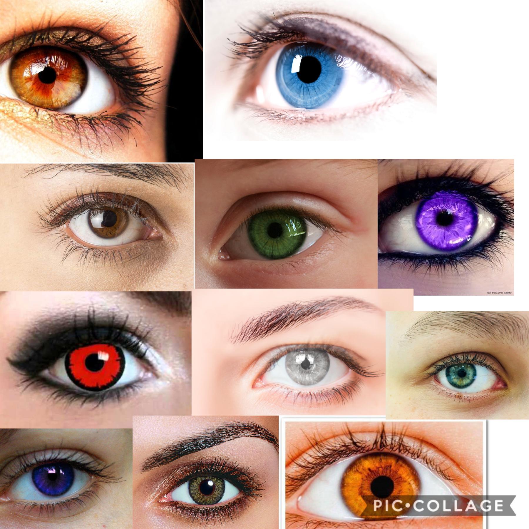 👁Tap👁
Comment Below What Color Your Eyes Are! 