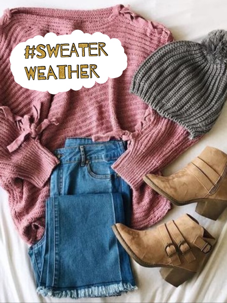 Brrr! Chilly today. Pull on your fave boots and cozy sweaters!