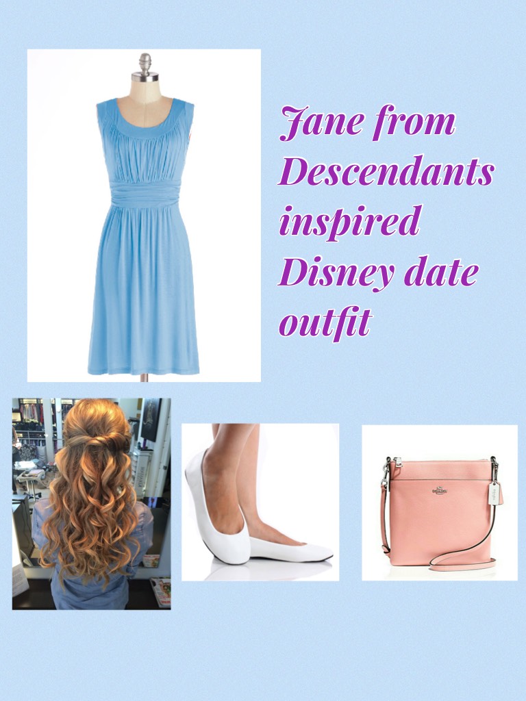 Jane from Descendants inspired Disney date outfit