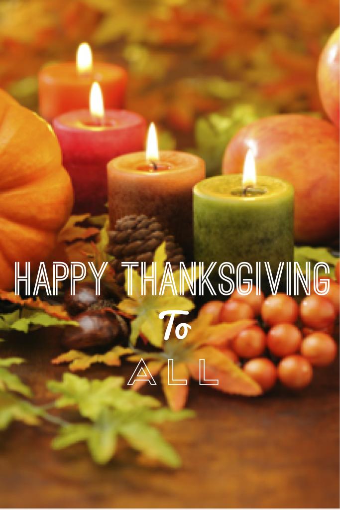 Happy thanksgiving!