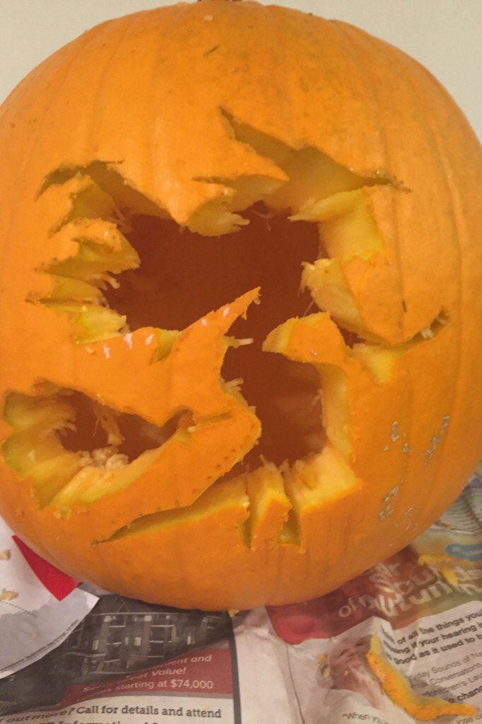 I just got finished carving my pumpkin, do you know what it is?