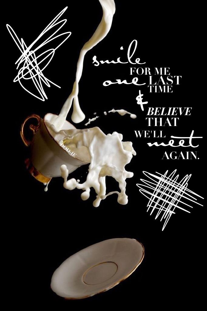 •tap•
•how was your wednesday?🐈☕️•
•🥛🌾🖤•
•what a weird collage! i quite like the text but not sure about the background😁•
•qotc: fave writer?📝•