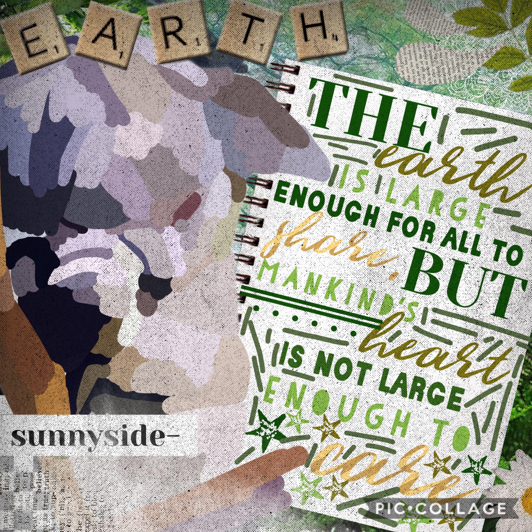 I’ve never been so inspired to make a collage. (tap)

You probably can’t tell, but this is a koala. I’m just bad at tracing images 😔 this quote is so powerful omg
